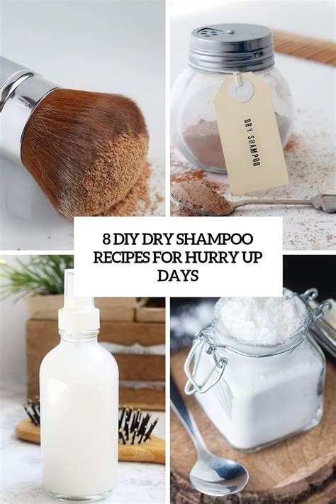 Homemade Dry Shampoo Recipe