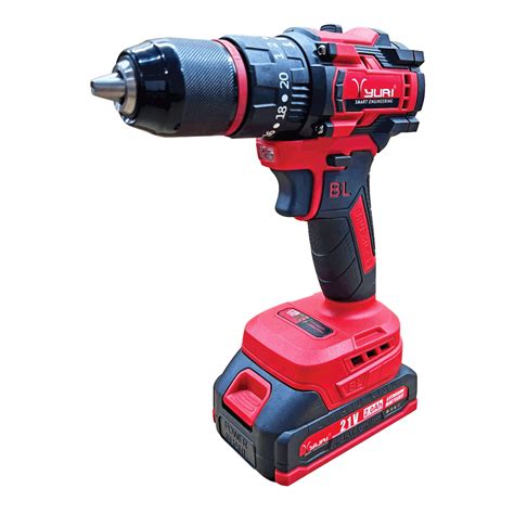 Yuri YR-952 21V Cordless Impact Drill – 13mm Power Tool – Yuri Group