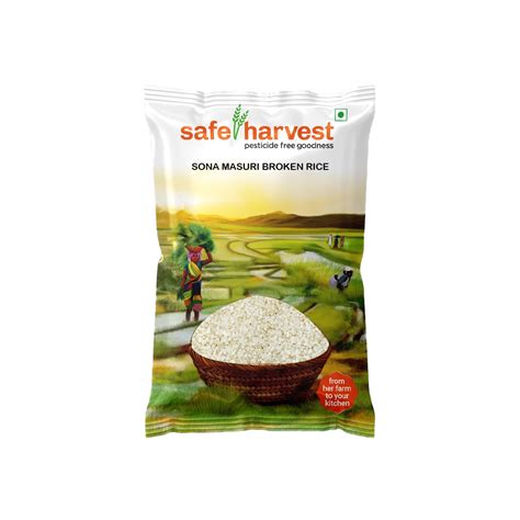 SmartQuick | Safe Harvest Pesticide-Sona Masuri Broken Rice 5kg