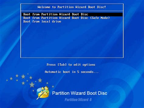 Image result for MiniTool Partition Wizard Bootable Screen