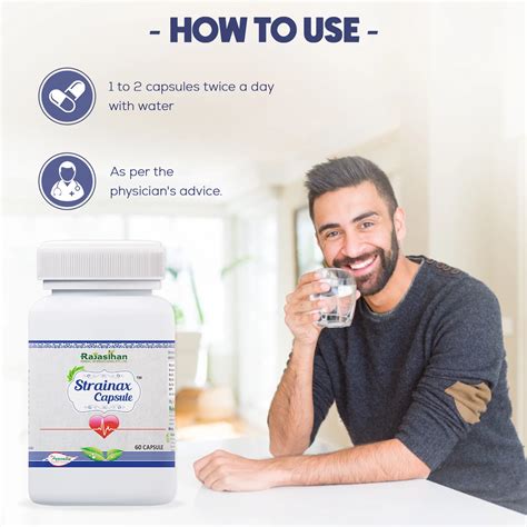 Buy Strainax Capsule: Ayurvedic Medicine For Hypertension