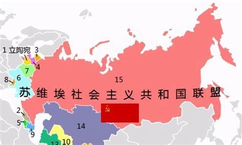 从地图中看二战结束后苏联多得的那些领土