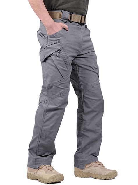 FEDTOSING Men's Lightweight Ripstop Work Cargo Pants, Outdoor Utility ...