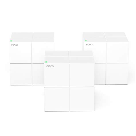 Tenda Nova MW6(3-Pack) Whole Home Mesh Dual Band 1200 Mbps Router WiFi ...
