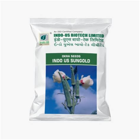 INDO US Sungold OP Okra Seeds