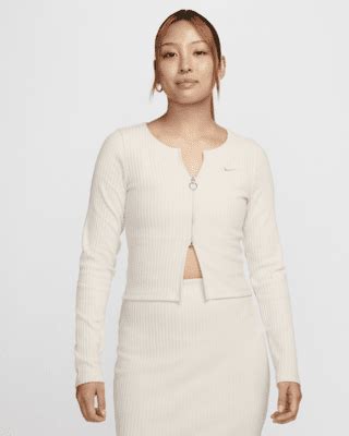 Nike Sportswear Chill Rib Women's Slim Full-Zip Cardigan. Nike IN