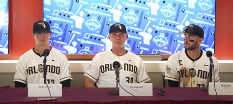 Postgame Press Conference - (3) UCF Baseball vs (4) Stetson, NCAA ...