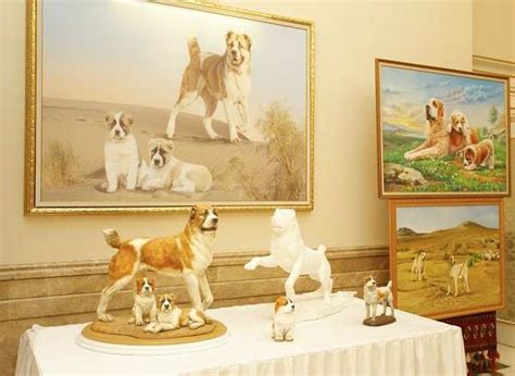 Образ алабая в туркменском искусстве - InAshgabat