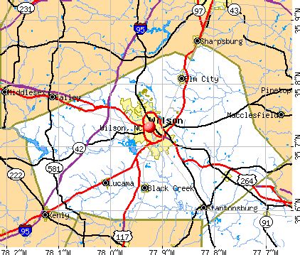 Wilson, North Carolina (NC 27896) profile: population, maps, real ...