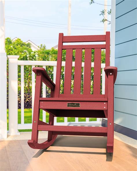 Snapklik.com : HDPE Rocking Chair, Outdoor Rocking Chair For Adults ...