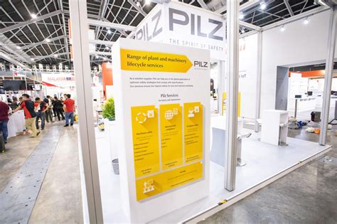 ITAP Singapore Exhibition Stand Pilz - Booth Design Services | PUNKTLANDUNG