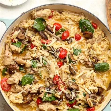 Creamy Chicken Orzo | Recipe Cart | Recipe Cart