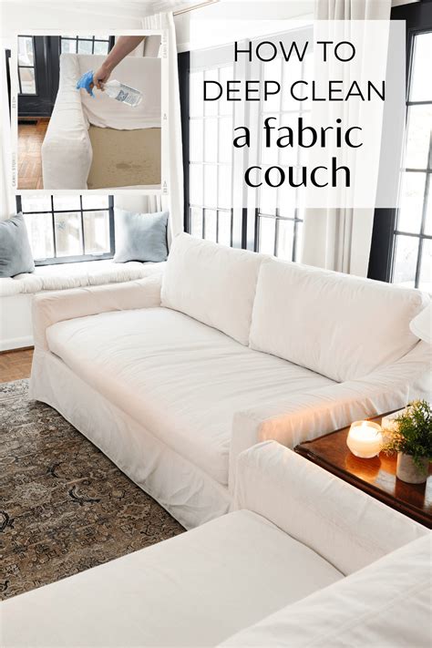 How to Clean a Fabric Couch - DESIGN IT. STYLE IT.