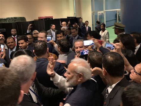 PM Modi receives congratulatory messages, selfie requests after UNGA speech
