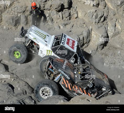Johnson Valley CA. 5th Feb, 2016. Thousands of off-road fans came out ...