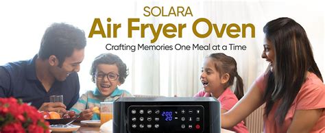 SOLARA 12L Air Fryer Oven for Home Kitchen, 1800W OTG Air Fryer Oven 12 ...