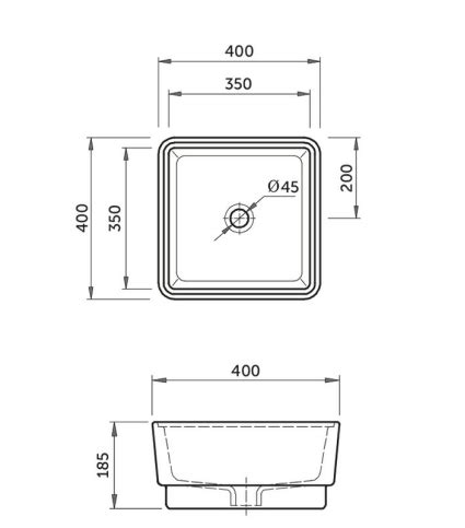 RAK Ceramics Kido Counter Top Wash basin - Better Home