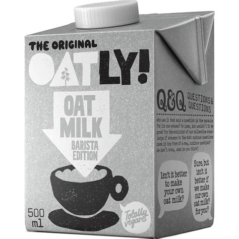 Oatly! Barista Oat Milk 500ml | Woolworths