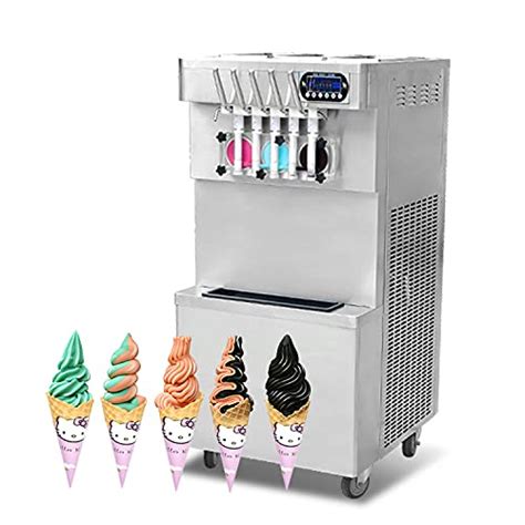 Kolice High production capacity 5 flavors soft serve ice cream machine ...