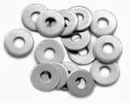 M8 Flat Washer, 304 Stainless Steel, 8mm ID, 16mm OD, 1.5mm Thickness ...