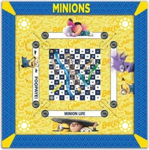 MINIONS Kids (26x26 inch) Carrom Board Game - Kids (26x26 inch) . Buy ...