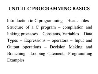 Basics of C Programming Language 的图像结果
