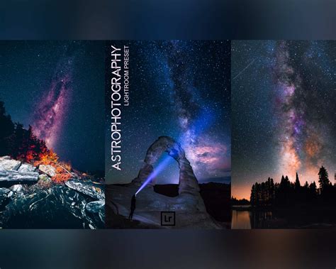 3 Astrophotography Presets | Lightroom Presets | Milky Way | Night Sky ...