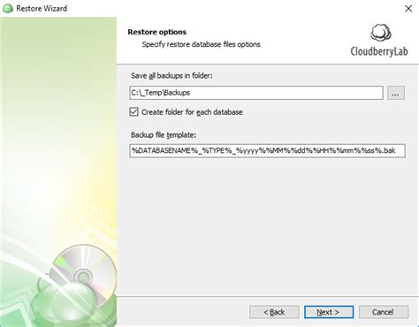 MSP:360 SQL Remote Backup 的图像结果