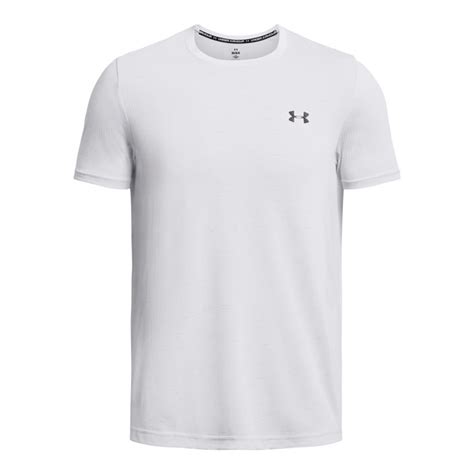 Męska koszulka treningowa Under Armour UA Vanish Seamless SS - biała ...