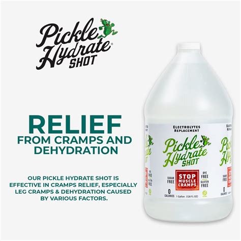 Buy Pickle Hydrate Shot for Cramps Relief- Electrolyte Replacement ...
