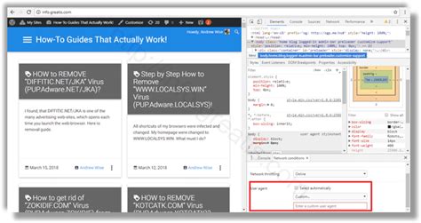 Image result for Android Change User Agent