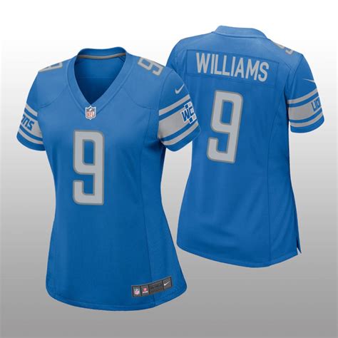 Detroit Lions Jameson Williams Blue Jersey Game – Women’s ...