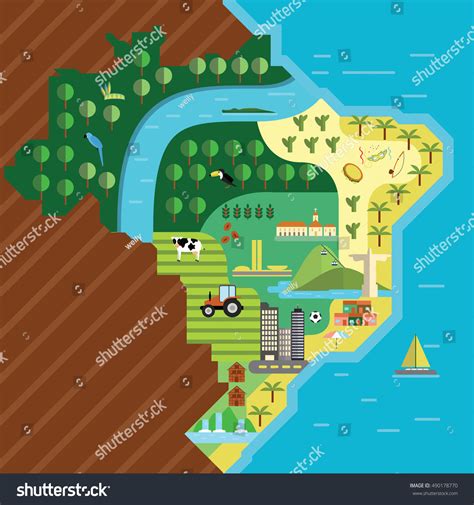 63 Natural Resources Brazil Stock Vectors and Vector Art | Shutterstock