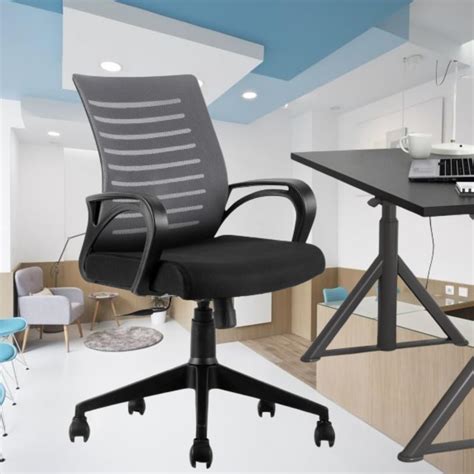 Ngfc Office Chair for Home with Back Support Arm Rest 360 Degree ...