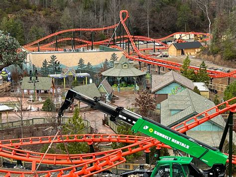 Dollywood Shares Big Bear Mountain Construction Progress - Coaster101