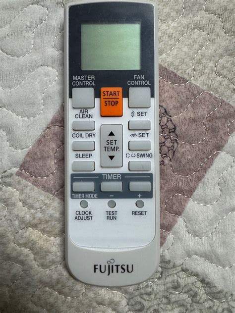 Image result for Fujitsu Split AC Remote Control