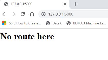 Route in Flask Python 的图像结果