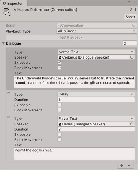 Dialogue Unity 的图像结果