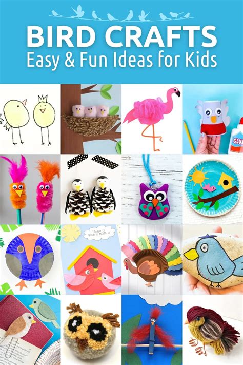 Bird Crafts for Kids: Creative Ideas for Feathered Fun - DIY Candy