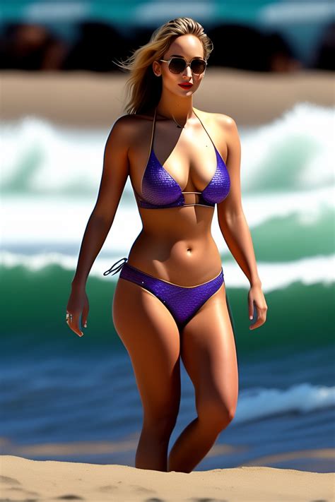 Jennifer Lawrence En Bikini Sexy Jennifer Lawrence Wears Sultry Black