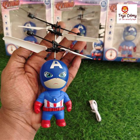 Rechargeable Sensor Flying Dolls -(Pack of 1 Doll - Random Character ...