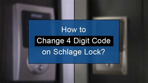 Image result for Changing Code On Schlage Lock