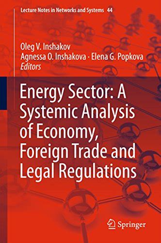 Energy Sector: A Systemic Analysis of Economy, Foreign Trade and Legal ...