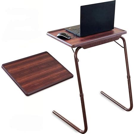 TABLE MAGIC - Pro Extended Workspace Table Mat Finish Top, Steel Frame ...