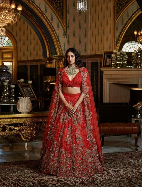 Best Red Lehenga Designs For Indian Brides and Bridesmaids