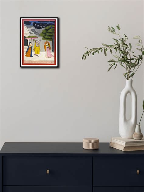 Traditional Megh raga in Kangra painting | Online