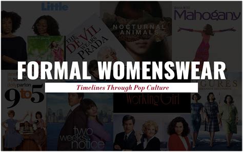 Formal Womenswear: Timelines Through Pop Culture – London Rag India