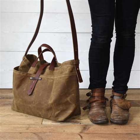Waxed Canvas Bag at Thomas Reiser blog