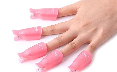 Buy NAILWIND 10Pcs Professional Plastic Acrylic Nail Art Polish Remover ...