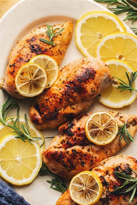 Easy healthy baked lemon chicken that is loaded with yummy flavor and ...